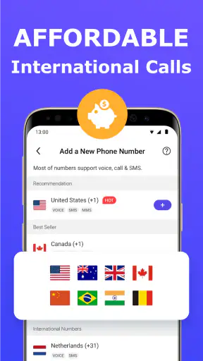 2nd Phone Number - Call & Text screenshot