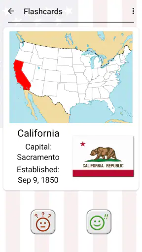 50 US States - American Quiz screenshot