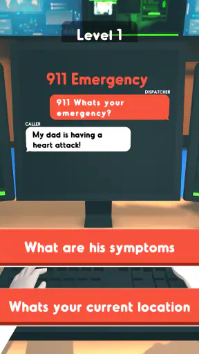 911 Emergency Dispatcher screenshot