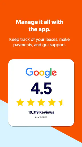 Acima Leasing screenshot