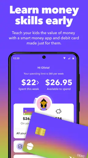 Acorns Early: Kids Money App screenshot