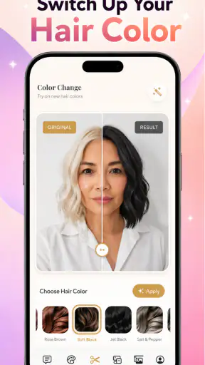 AI Hair Try On & Color Changer screenshot 4