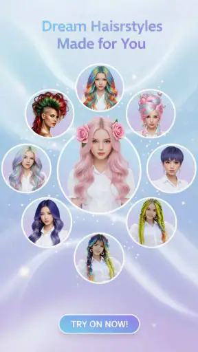 Hairstyle Try On: AI Haircut screenshot 8