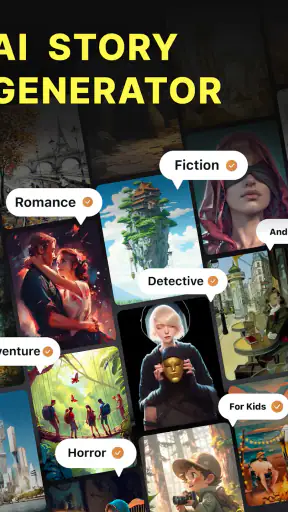 AI Story Generator Novel Maker screenshot