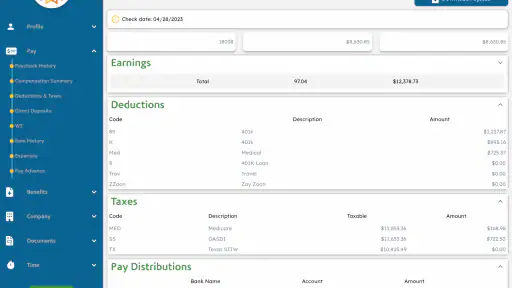 AllianceHCM MyPay screenshot 10
