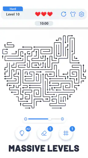 Arrow Maze-Tap Away screenshot