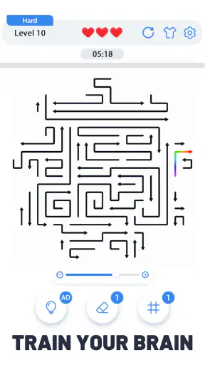 Arrow Maze-Tap Away screenshot