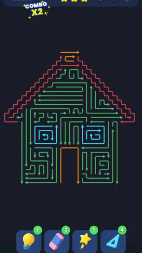 Point Out: Color Escape Puzzle screenshot 1