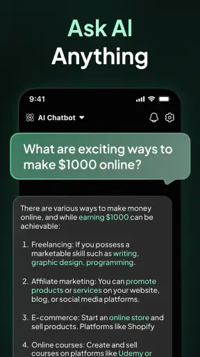 Ask Me Anything - AI Chatbot screenshot
