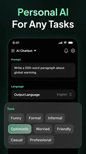 Ask Me Anything - AI Chatbot screenshot