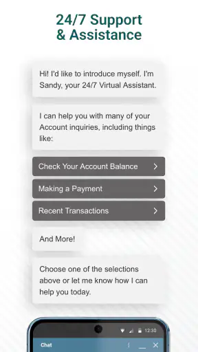 Aspire Account Center screenshot