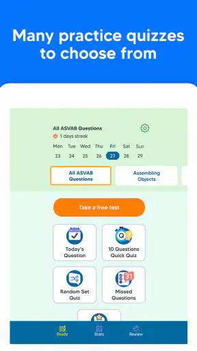ASVAB Practice Test 2026 Prep screenshot 11