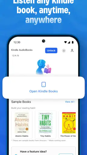 AudioBooks Unlimited to Kindle screenshot