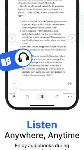 AudioBooks Unlimited to Kindle screenshot