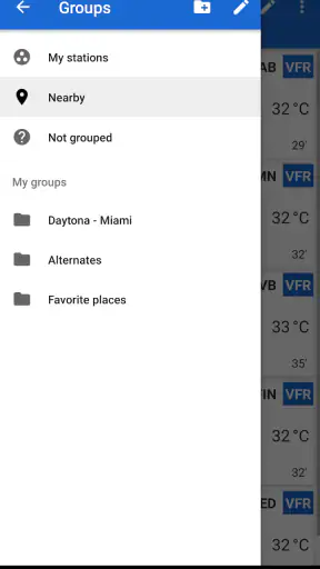 Avia Weather - METAR & TAF screenshot