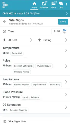 AxisCare Mobile screenshot