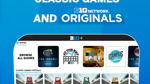 B1G+: Watch College Sports screenshot 12