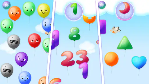 Baby Balloons pop screenshot 2