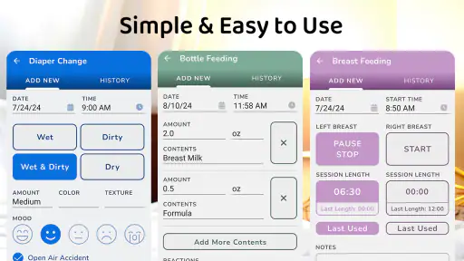Breastfeeding & Baby Tracker screenshot