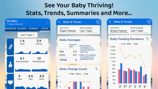 Breastfeeding & Baby Tracker screenshot
