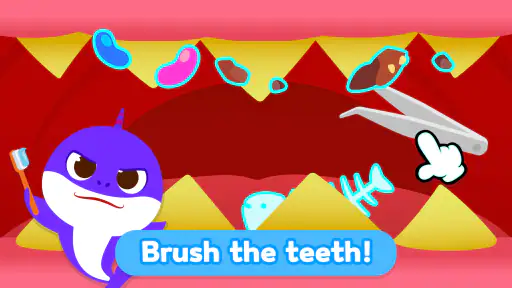 Baby Shark Dentist Play: Game screenshot