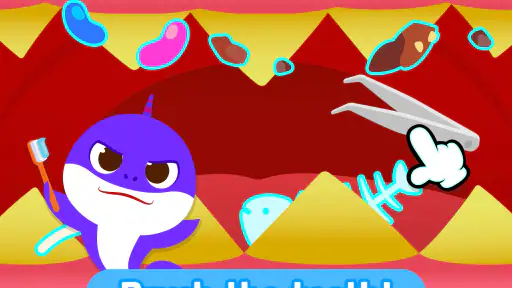 Baby Shark Dentist Play: Game screenshot