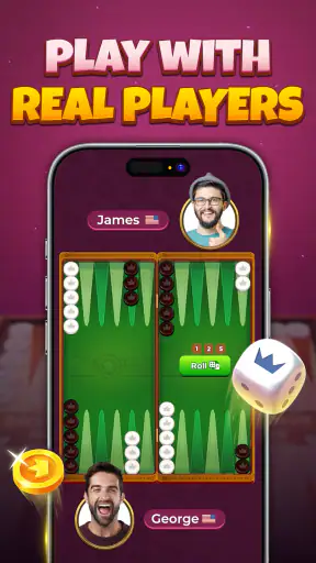 Backgammon Friends Online screenshot