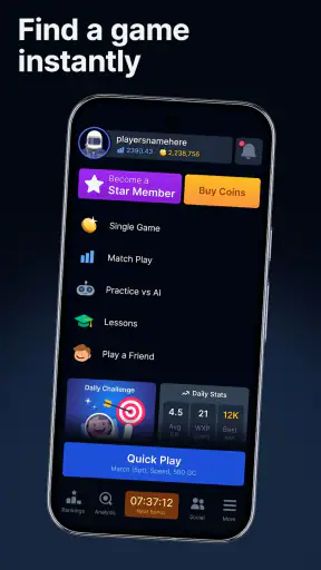 Backgammon Galaxy: Play Online screenshot