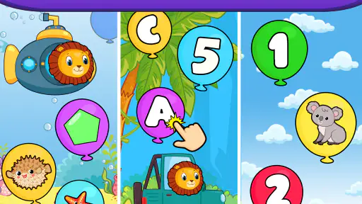 Balloon Pop Kids Learning Game screenshot 9