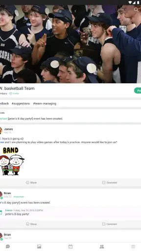 BAND - App for all groups screenshot 9