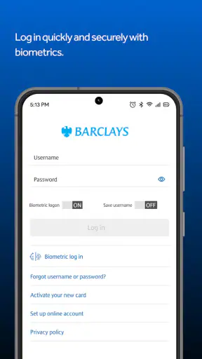 Barclays US screenshot