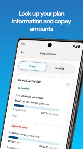 BCBSMA MyBlue Member App screenshot