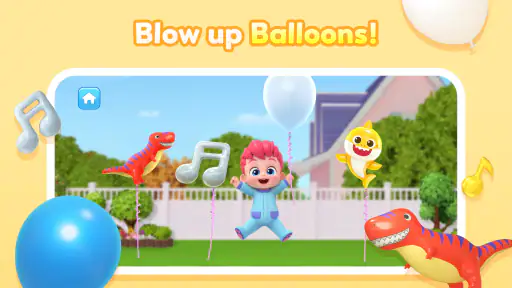 Bebefinn Birthday Party: Game screenshot