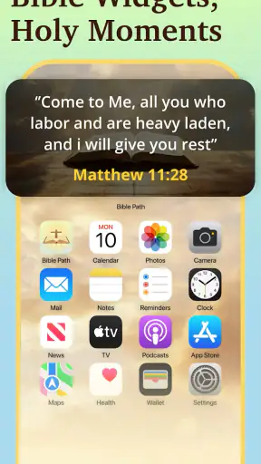Bible Path: Prayers & Widgets screenshot