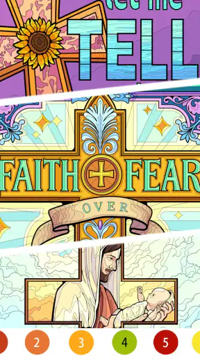 Bible Color Paint By Number screenshot 10
