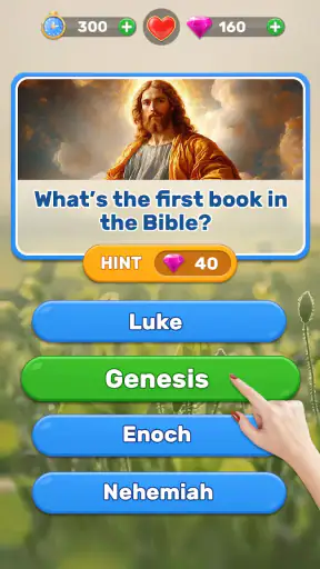 Bible Trivia Quiz Game screenshot