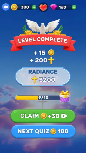 Bible Trivia Quiz Game screenshot