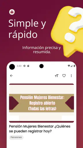 Bienestar MX | Apoyos Info screenshot