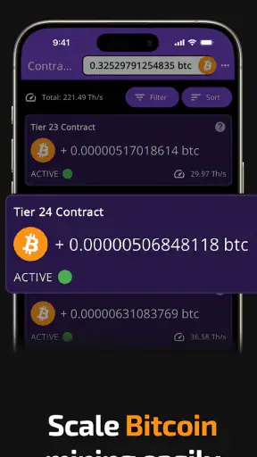 Bitcoin Mining (Crypto Miner) screenshot