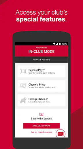 BJ's Wholesale Club screenshot