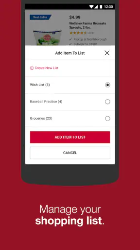 BJ's Wholesale Club screenshot