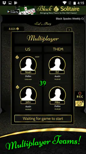 Black Spades - Jokers & Prizes screenshot