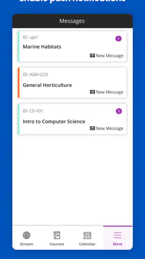 Blackboard screenshot