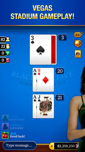 Blackjack Live ™ Casino 21 screenshot
