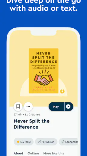 Blinkist: Book Summaries Daily screenshot