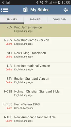 Blue Letter Bible screenshot