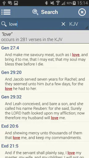 Blue Letter Bible screenshot
