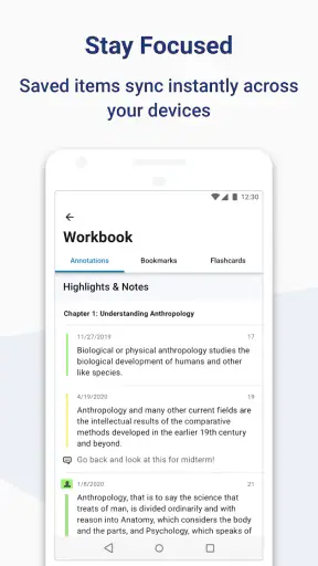 Bookshelf screenshot