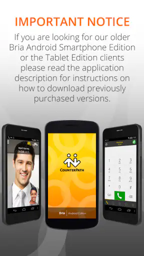 Bria Mobile: VoIP Softphone screenshot