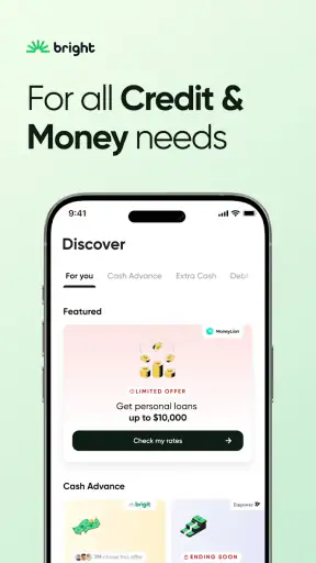 Bright: Loans & Credit Builder screenshot